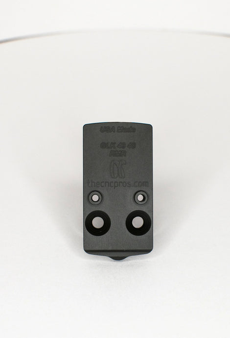 Glock 43/48 to Trijicon CC Steel Red Dot Adapter Plate