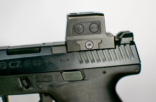 CZ P10 to 509T Steel Red Dot Adapter Plate