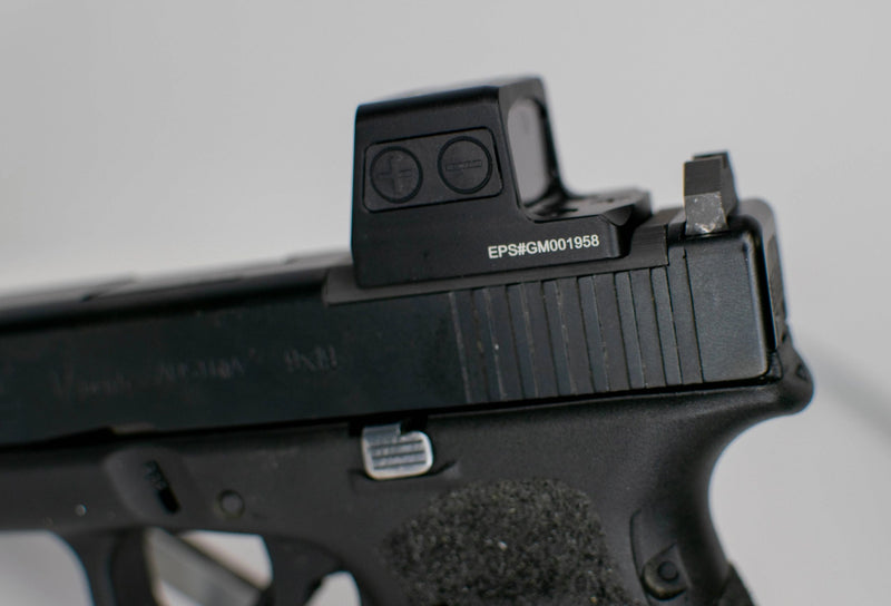 Load image into Gallery viewer, Glock MOS to Holosun EPS Steel Red Dot Adapter Plate
